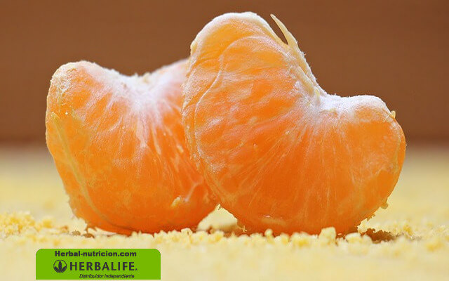 Mandarina para controlar la grasa
